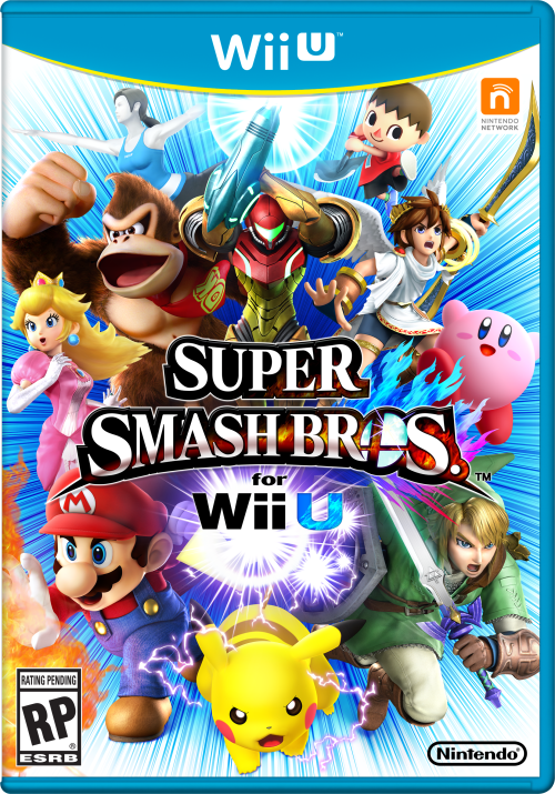 tinycartridge:  Here are your Smash Bros. boxarts ⊟ Again, Smash Bros. for 3DS releases this October 3 (remember how this was supposed to release in summer?), while the Wii U edition hits this winter. PREORDER Super Smash Bros for Wii U/3DS, upcoming