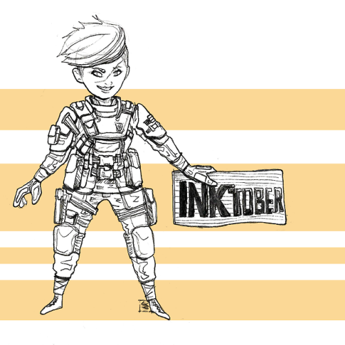 Mini Lera “Finka” MelnikovaInktober 2018 is coming and I decided to make it r6 themed inktober. 31 d