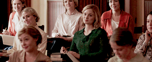 twoquickdeaths:Bill and Elizabeth / Elizabeth and Olive / Olive and Bill / Bill and Elizabeth and Olive