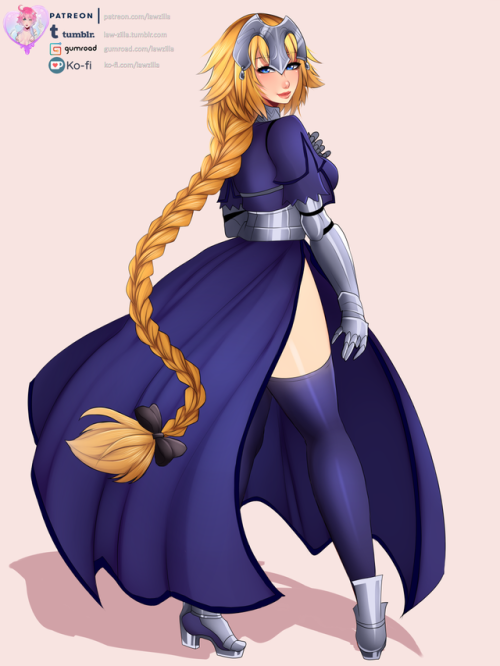 Finished Jeanne d’Arc from Fate/GOHi-Res adult photos