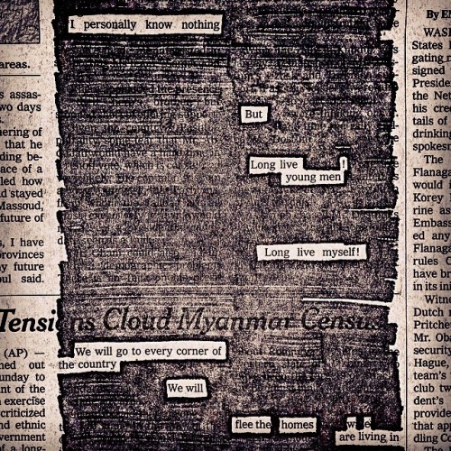 Newspaper Blackouts by Austin Kleon See more here.