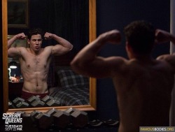 tabloidheat101:  Nick Jonas In Scream Queens