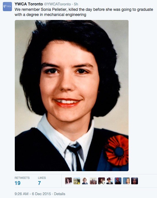 allthecanadianpolitics:  Today marks the 26th anniversary of the École Polytechnique