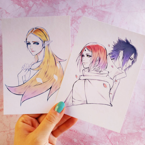 HEY!! I just opened the preorders of my sasusaku and zelink inspired enamel pins!Preorders will clos