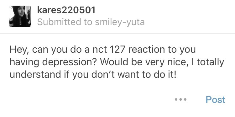 Myranda Tw Nct 127 Reaction To You Having Depression - yuta nct roblox