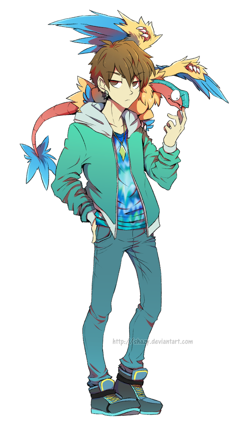 Kona - Alola Pokemon Trainer OC by   Pokemon characters, Pokemon,  Pokemon trainer