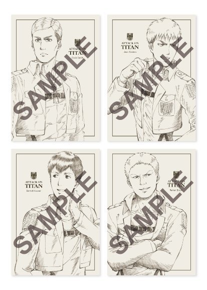 snkmerchandise:  News: WIT Studio x Gift Key Animation Merchandise (Part 1 | Part