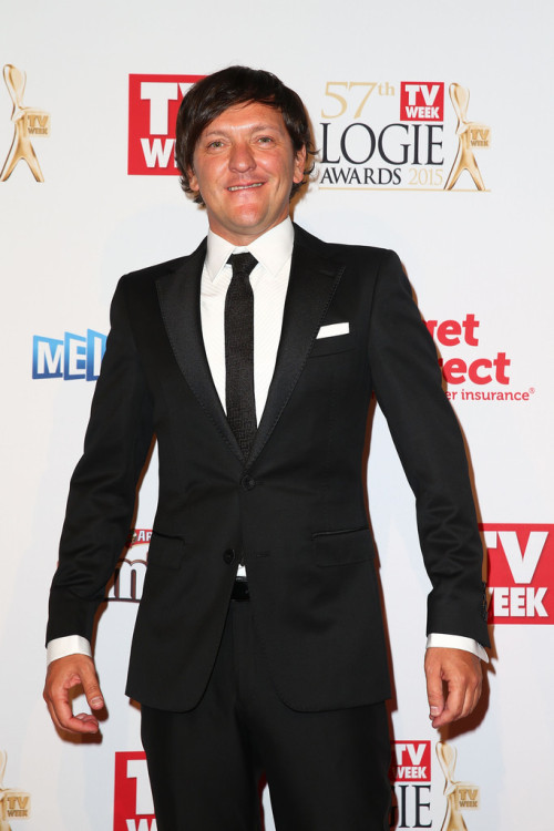 chrislilleyfans: Chris Lilley on the red carpet of the 2015 TV Week Logie Awards!