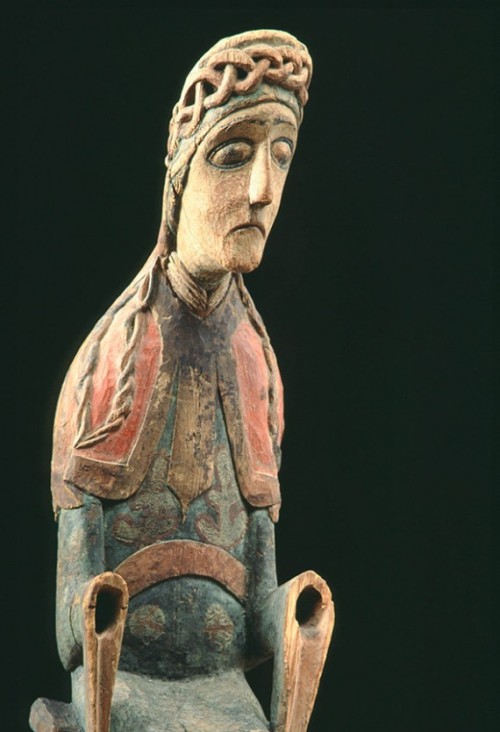 centuriespast:The Madonna from Mosjö in Närke dates from the 12th century and is one of th
