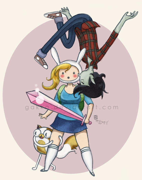 fioleeforeverandever:  Sneak Attack! by gakka