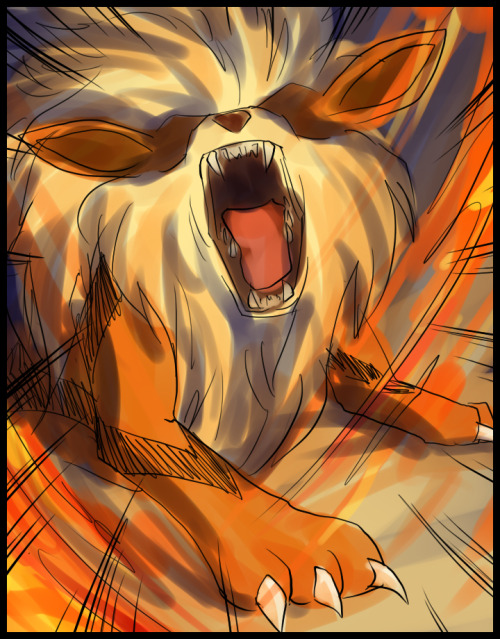 weesito:  alldarkntwisty:  nitefise-art:  We’ve gone so far  My heart  I always wanted an Arcanine. 