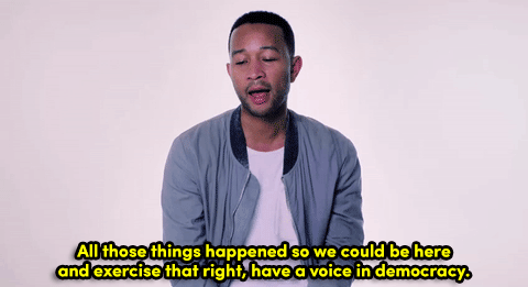the-movemnt:  Watch: John Legend talks about the crucial issue that drives him to vote  follow @the-movemnt 