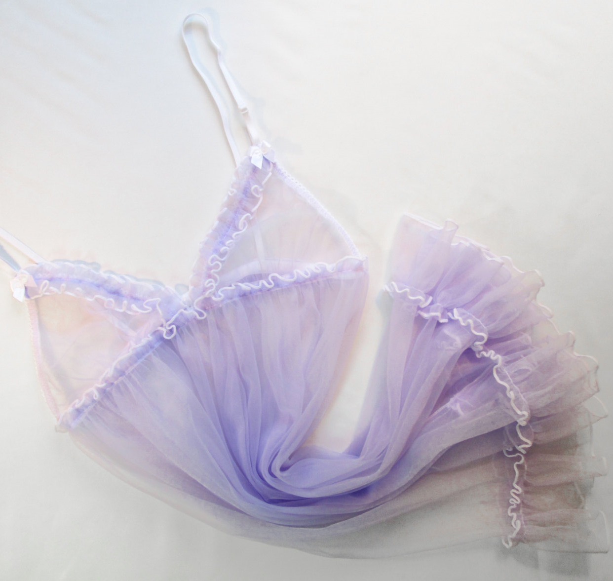 sosuperawesome:  Frilly sheer lingerie by FairytalesbyAF on Etsy  • So Super Awesome