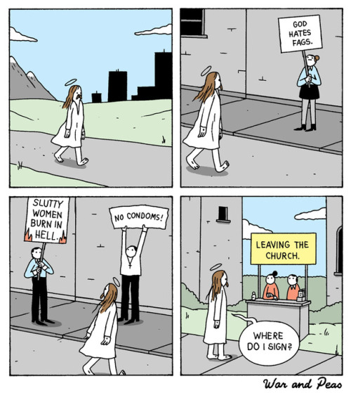warandpeas: WWJD ✝️ [Old Comic, redrawn]