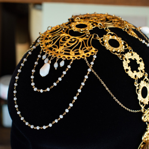 Another Art Nouveau Headdress Is Available On My Etsy Shop : The Selene Headdress.This Is A Unique Piece