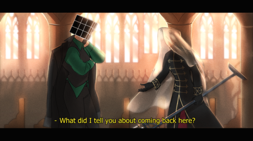 tu-ie:I gave my boy DMTRI a facelift so i wanted to do something nice with it- feat. local veil guy Anter, who belongs to @theholeyness.