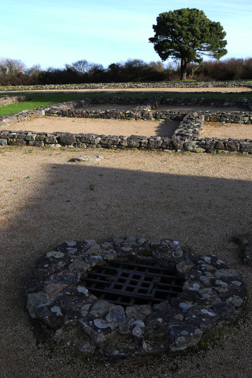 thesilicontribesman: Segontium Roman Fort and Settlement, Caernarfon, North Wales, 16.2.18. This sit