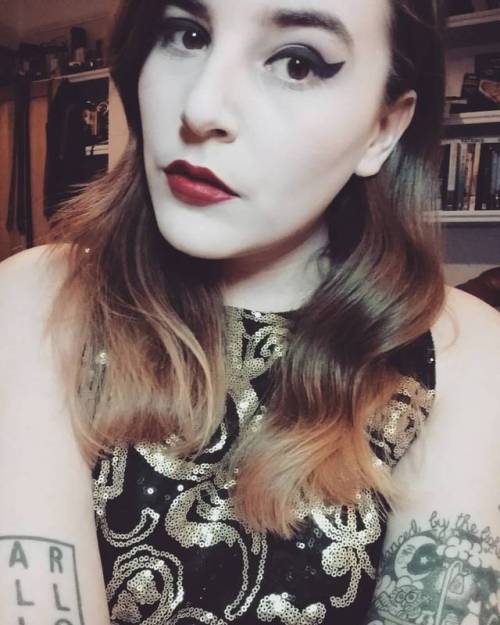 Ready for the Norwich Fashion Week Vintage Show tonight! #selfie #nwchfw #tattoos #vintage