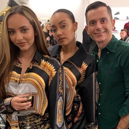 fyeahlittlemix:  Leigh-Anne and Jade at the ‘Kith X Versace’ Party on February 15th, 201