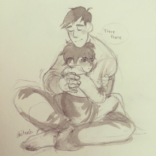 akitrash:  When Hiro has a bad day all he wants to do is crawl into Tadashi’s lap and have him comfort him