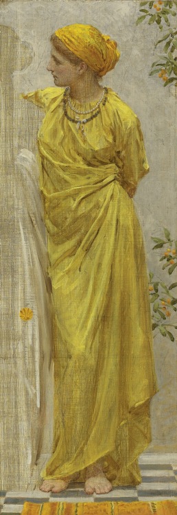 Study for Topaz by Albert Joseph Moore (English, 1841&ndash;1893)