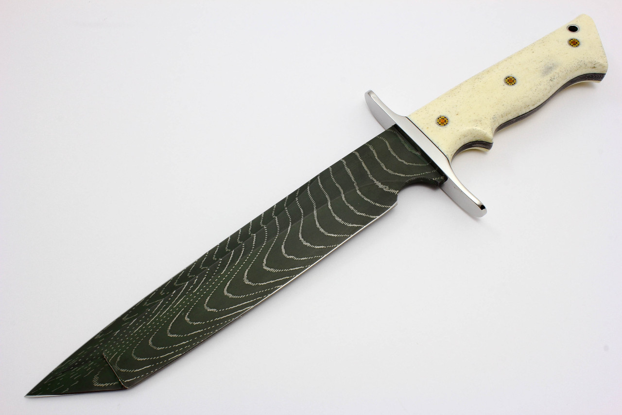gunrunnerhell:  Walter Brend - Model 2 Tanto Damascus