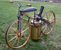 steampunktendencies:  1867 Roper Steam Velocipede