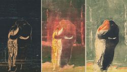 maryvangils:  Edvard Munch, Toward the Forest,