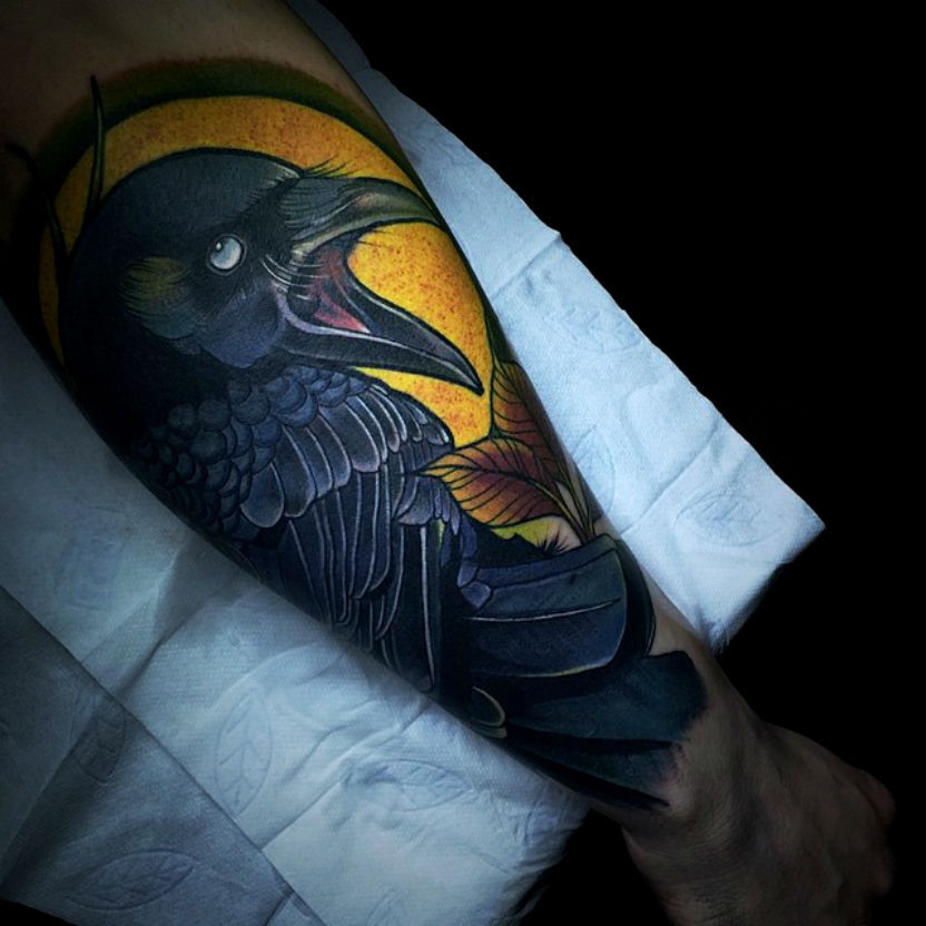thievinggenius:  Tattoo done by Aniela Dahlgren.http://instagram.com/fruduva