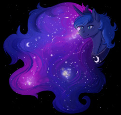 kiyu-123:  collab  Princess Luna