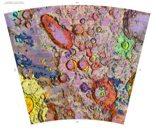 jesuisperdu:  reginasworld:  Images from the Geologic Atlas of the Moon  art i wish i made