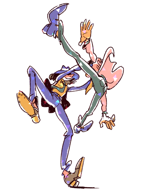 millionfish:welcome to the fold, blue jacket!Good christs, Lupin and Jigen are so fucking cute and t