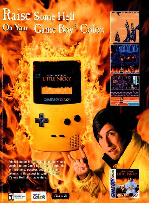 sorenblr:WE’RE BACK AND STREAMING THE LITTLE NICKY GAME FOR GAME BOY COLORTONIGHT, September 17th, 1