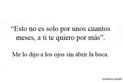 •Si nunca va a amanecer, espero que estés