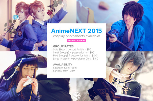 Hey guys!! Some people were asking about shoots at AnimeNEXT, and I&rsquo;m officially open for 
