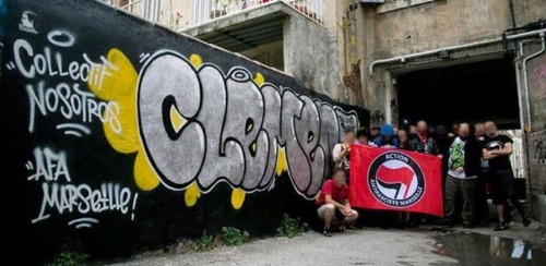 Some more murals in memory of Clement Meric, an 18 year old antifascist activist murdered by nazi bo
