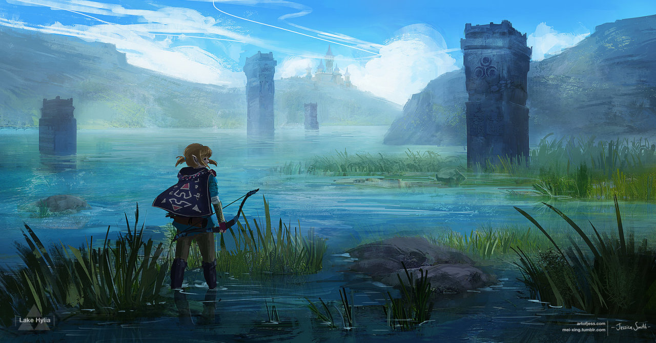 pixalry:   Legend of Zelda Redesign Concept Art - Created by Jessica Smith  You can