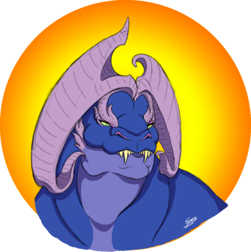 I drew Sphinx as a dragon so they can use it as a new icon