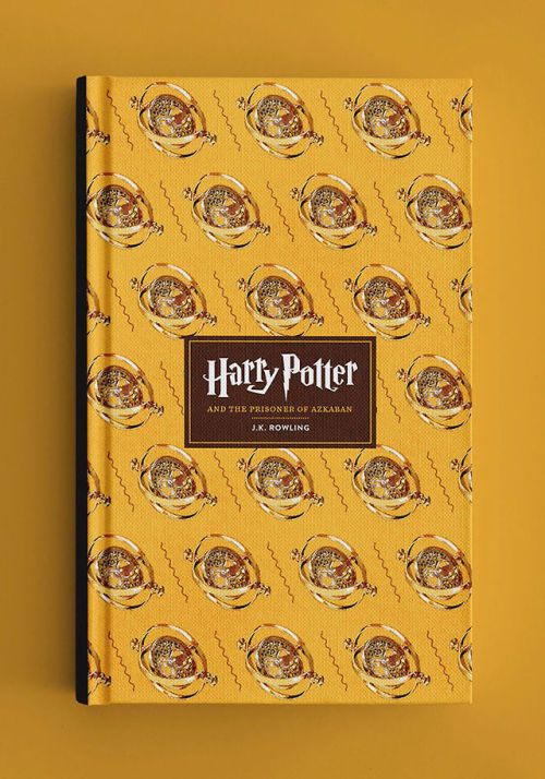 raxenne:  Happy birthday, Harry Potter!To celebrate Harry’s birthday (and my undying love for the series), I made my own covers! I created patterns (Thanks for the inspiration Scandinavia!) using a significant object from each book. I used those in