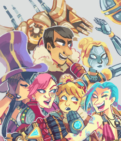 jununy:  PILTOVER FAMILY!! i had to split into 2 photos otherwise tumblr resizes it badly. FULLVIEW/UNSPLICD HERE! (its a reeaallly big file and u will see how messy my painting is lmao) 