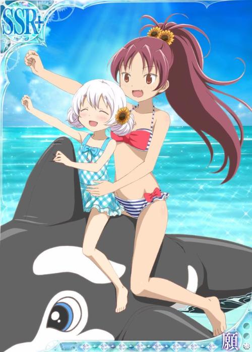 thekusabi:Official Madoka Magica Memories of Summer 2015 series artwork!