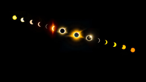 astronomyblog:    Total Solar Eclipse Timelapse porn pictures