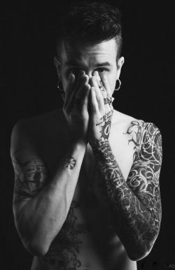 fuckyeahtattoos:  photo: Rigel Hellas model: Tyler Creek Sleeve by Stevie Floyd  *thank you in advance