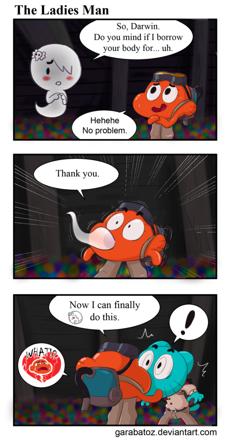 garabatoz:  A little strip from “The Scam”. Who cares about Darwin? XD   hehe