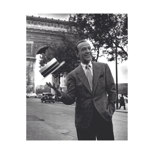 Fred Astaire in Paris, 1950.