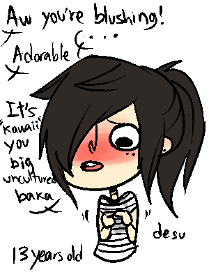 pizzeta:  it only got worse  you big uncultured baka ~desu