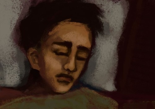 Sleeping Boy, Speedpainting, 30 Minutes ~
