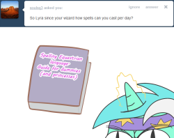 Oh what snark, Lyra~ >w<