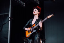 ifuckinglovestvincent:  St. Vincent @ Outside Lands  7 August 2015 // San Francisco, California By Matthew John Benton