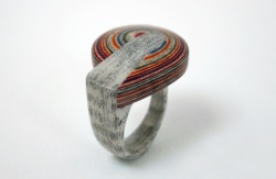 itscolossal: Laminated Jewelry Crafted from